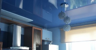 Натяжной потолок на кухню Добрянка, цена от 6395 руб.