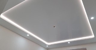 Светодиодные натяжные потолки Добрянка, цена от 1573 руб.